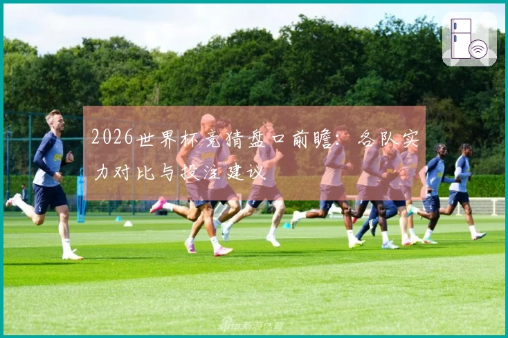 2026世界杯竞猜盘口前瞻：各队实力对比与投注建议