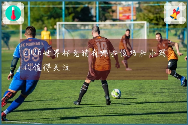 2026世界杯竞猜有哪些技巧和小窍门值得关注