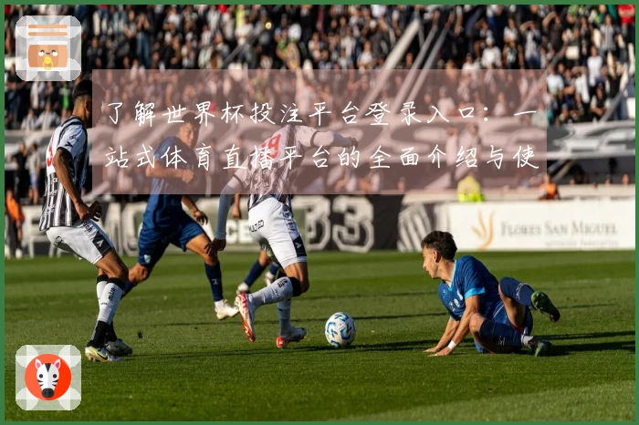 了解世界杯投注平台登录入口：一站式体育直播平台的全面介绍与使用体验